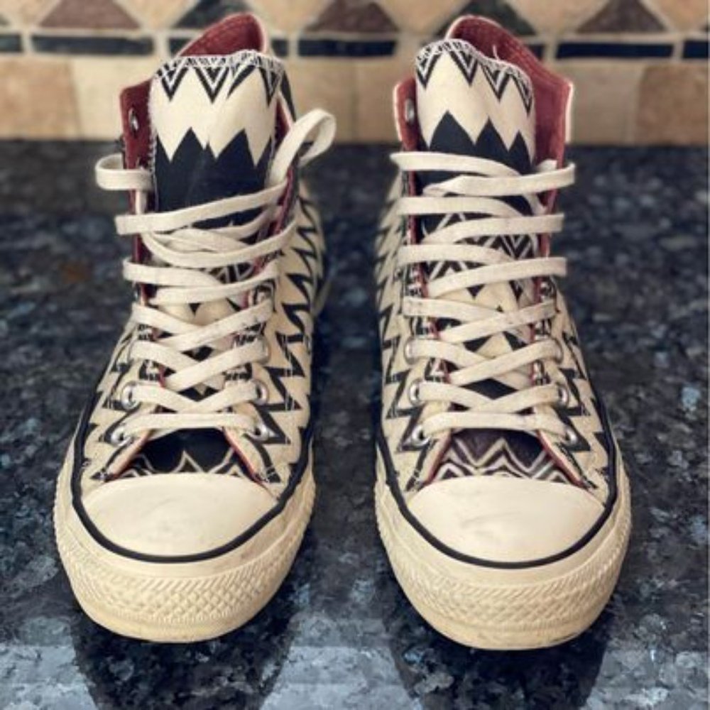 Converse *CTAS* Missoni High Top Sneakers -ZigZag Striped (W-8.5/M-6.5/EUR-39.5)